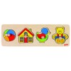goki 57998 - Steckpuzzle Spielzeug aus Holz - 4 Teile