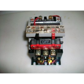ARROW HART AH-30-131-U-20 WITH AHK-351  SIZE 1 3 PH 30 A 220/440 V CONTACTOR 120