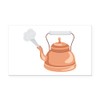 CafePress Copper Kettle Rectangle Car Bumper Magnet