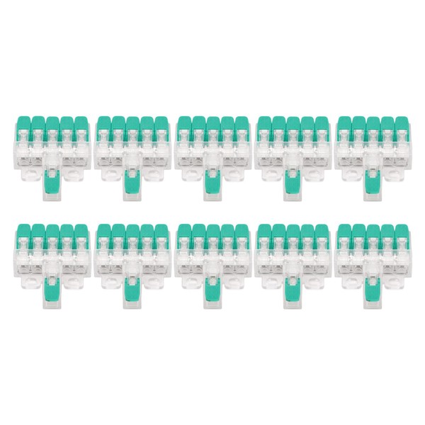 Cable Connector, 10 Pieces 1 in 5 Out Electric Splice