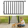 Avalution Deck Fence Gate Outdoor,32" H x 48" W, Metal
