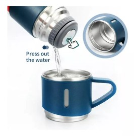 Taej 85 Paquete Con 3 Juegos De Termo Con 2 Tazas 500ml Colores