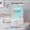 ENITYA Back Pillow for Bed Sitting up, Reading Pillow for