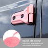 8PCS Door Hinge Cover Trim Accessories for 2018-2024 Jeep Wrangler
