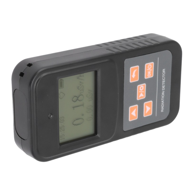 Nuclear Radiation Detector Professional High Accuracy 0.1μSv‑10mSv Rechargeable Handheld Geiger