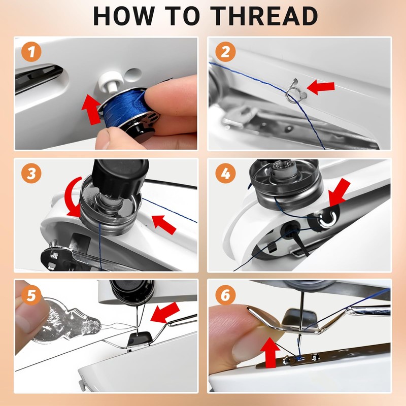 Handheld Sewing Machine, Portable Hand Held Sewing Machine Handheld for