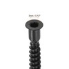 sourcing map 50Pcs M5x50mm Hex Socket Countersunk Head Self Tapping