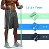 A AZURELIFE Resistance Bands,Professional Long Non-Latex Elastic Stretch Bands,Exercise Bands