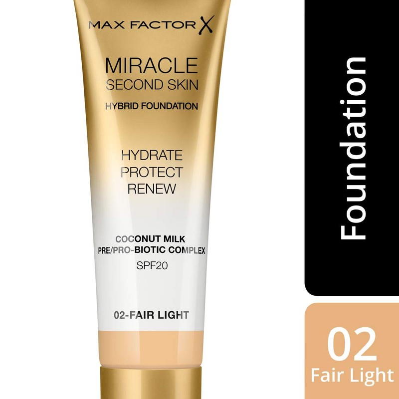 Max Factor Miracle Second Skin foundation LSF 20.
