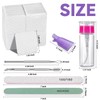 TsMADDTs Nail Polish Gel Remover Tools Kit with Lint Free