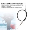 61N 26311 00 Throttle Cable Rubber Steel Outboard Throttle Shift