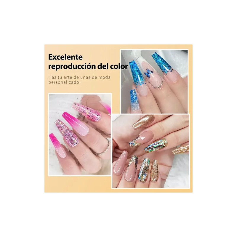 Gel De Construcción Polygel 15ml - Extensiones Uñas