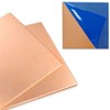 2 Pack 99.9%+ Pure Copper Sheet 4" x 4" 18