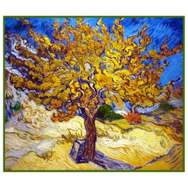 Orenco Originals Mulberry Tree Inspired by Vincent Van Gogh Counted Cross Stitch Pattern