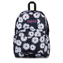 JanSport SuperBreak Plus Backpack with Padded 15-inch Laptop Sleeve and Integrated Bottle Pocket - Spacious and Durable Daypack for Work and Travel - Eyeball Blossom