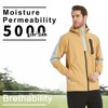 Arasiyama Men's Lightweight Waterproof Rain Jacket Windproof Raincoat with Hood