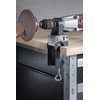 wolfcraft Universal Drill Clamp, Die-Cast Aluminium, Swivelling I 4800000 I