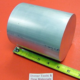 4-1/4" Aluminum 6061 Round Rod 5" Long Solid T6511 Lathe Bar Stock 4.25" OD