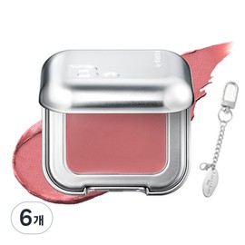Banilaco Sheer Blur Pot 2.5g, 05 Serene Rose, 6 pcs / 바닐라코 쉬어 블러 팟 2.5g, 05 서린 로즈, 6개