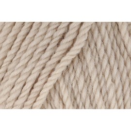100% Wool Worsted Alaska 4 - Medium Aran - 450g ball - 77 yards 61 Wheat