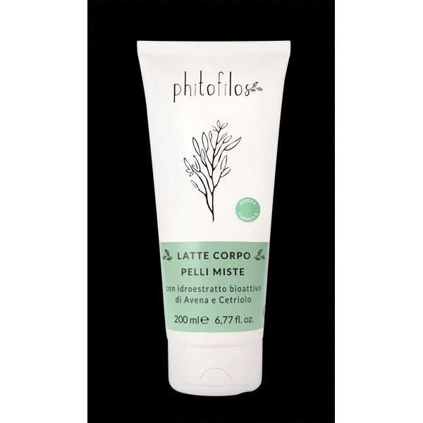 Phitofilos Oats & Cucumber Body Milk, 200 ml
