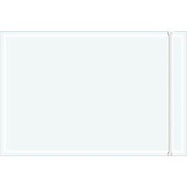 Clear Adhesive Side Loading Packing List Document Envelopes, 6" x 9" Resealable Pouch for Attaching Packing Slips, Invoices and Important Papers to Packages, Shipments and Mailings (Pack of 1000)