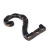 House Address Number, 5.5 Inch, Solid Cast Iron Metal Door