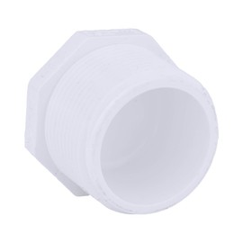 CHARLOTTE PIPE 1 1/4 SCH 40 PLUG MPT PRESSURE (1 Unit Piece)