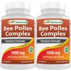Best Naturals Bee Pollen Complex 1000 Mg 120 Tablets (120