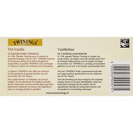 Twinings Tea Bag Vanilla 25 Bags (Vanilla)