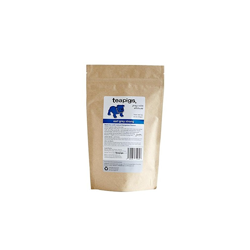 Teapigs Earl Grey Strong Loose Tea Made with Whole Leaves