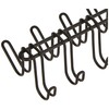 iDesign 6557 Classico Tie and Belt Hanger, Tie Rack for