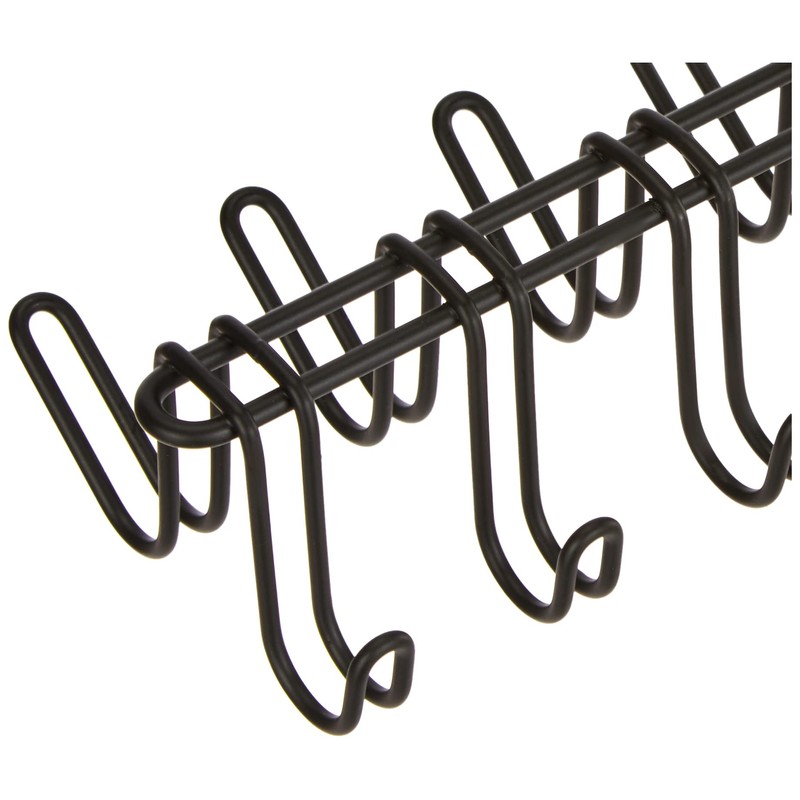 iDesign 6557 Classico Tie and Belt Hanger, Tie Rack for
