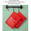 VASANA 4PCS Reusable Microwave Potato & Corn Cooker Bags, Red,