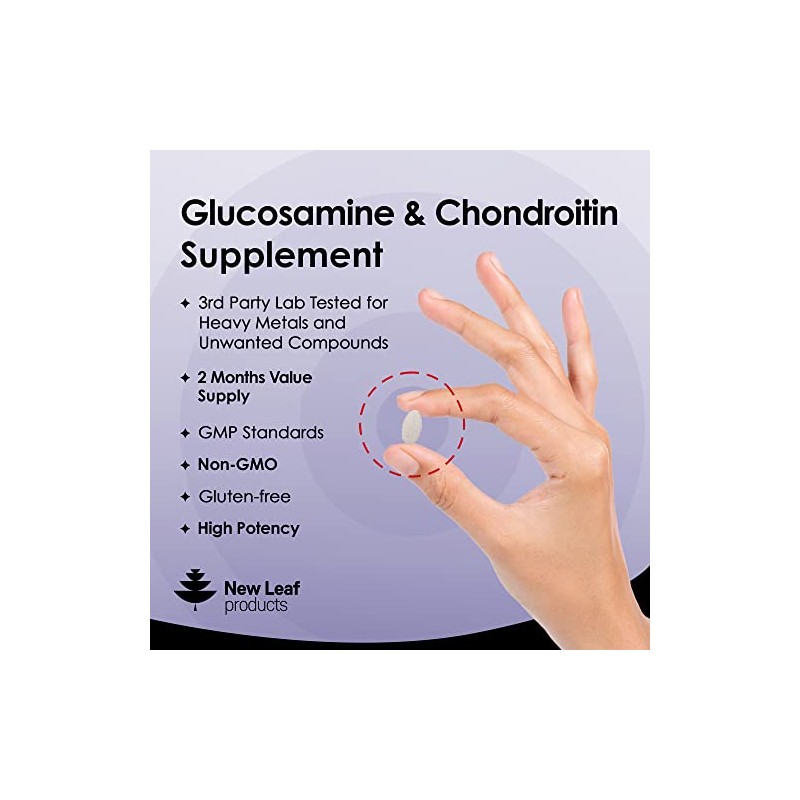 Glucosamine and Chondroitin High Strength - Enriched with MSM and