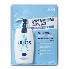 Uruos Uruos Men's Skin Wash (Face &amp; Body Cleanser) 500ml / 우르오스 우루오스 남성용 스킨워시(페이스&바디클렌져) 500ml
