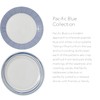 Royal Doulton Pacific Mixed Patterns Dinner Plates, 11.4", Blue/White, Set