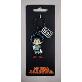 Bioworld NEW - My Hero Academia Deku Metal Keychain Izuku Midoriya You Can Be A Hero