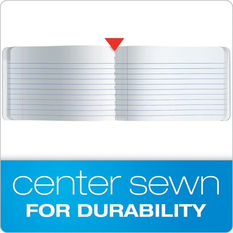 Oxford Composition Mini Notebooks, 6 Pack, Cover Colors Vary, Wide