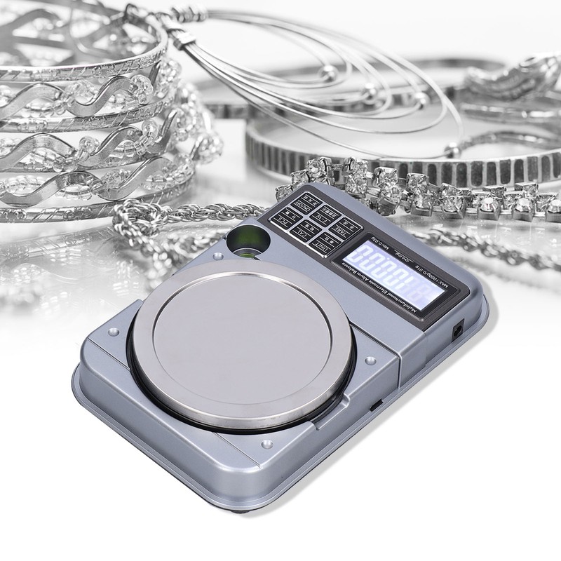 Jewelry Scale Accurate Weighing Portable Compact Design Small Error Dual
