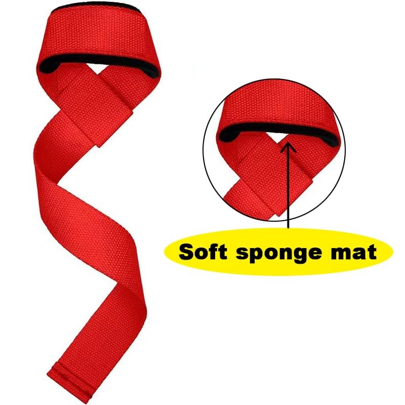 Lifting Wrist Straps for Weightlifting, Bodybuilding, Strength Training, Deadlifts &