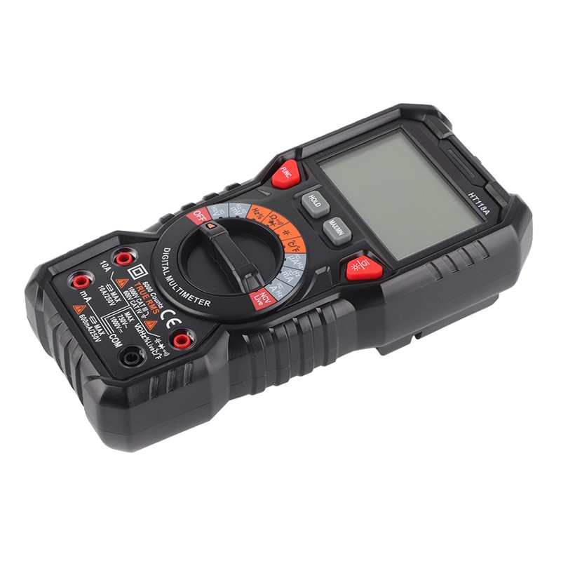 Multimeter Meter 6000 Count Digital Automatic Range True Effective Value