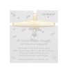 Guardian Angel Christening Keepsake with Diamante Cross 6920
