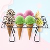 MAQUITA 2 Pcs Ice Cream Cone Baking Racks Cupcake Display
