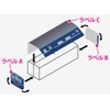 Lok Han Z Gauge Z Shorty Passenger Car (Blue) Label