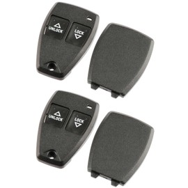 fits Jeep Grand Cherokee/Jeep Cherokee 1993 1994 1995 1996 Key Fob Keyless Entry Remote Shell Case & Pad (56009031), Set of 2