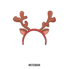 Notebook: A5 Punkteraster Lustiges Weihnachts Motiv Notizbuch für Weihnachten oder Nikolaus als Geschenk für die Adventszeit, Weihnachtswünsche und Weihnachtsplanung 120 Seiten 6x9