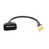 Qiilu OBD2 6 Pin Diagnostic Adapter, 6 Pin OBD2 Diagnostic