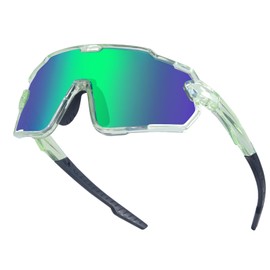 TJUTR Kids Polarized Sports Sunglasses, Anti UV & Glare Sun Glasses Boys & Girls 6-12 for Baseball Cycling Softball