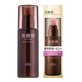 Kose Brown Sugar Sei Premium Perfect Emulsion, Thick Moisturizing x Pore Care, High Moisturizing, Milky Lotion, 4.6 fl oz (130 ml)